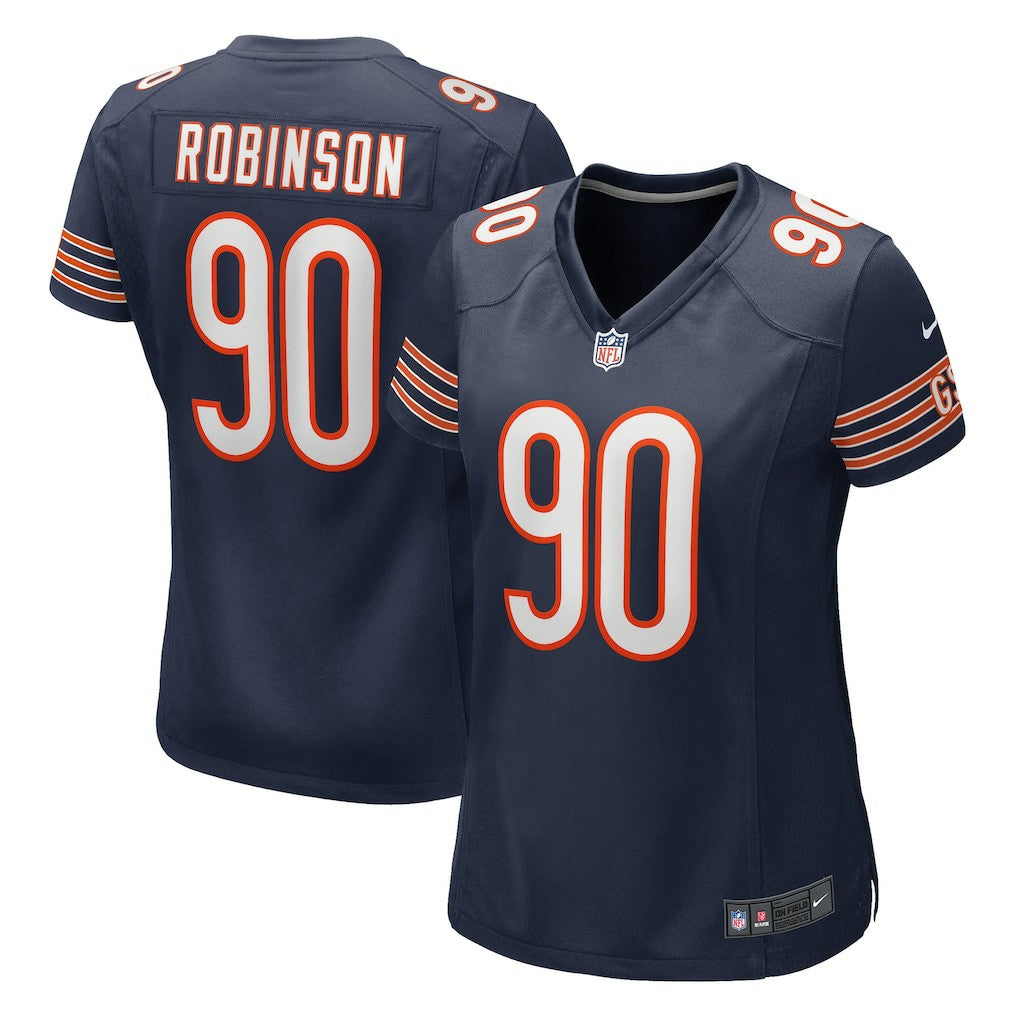Dominique Robinson Chicago Bears Women's Game Jersey - Navy | NFL Jerseys