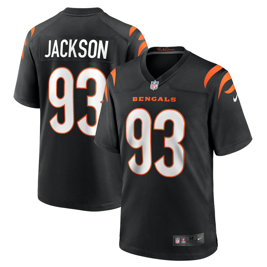McKinnley Jackson Cincinnati Bengals Game Jersey Black - Nike