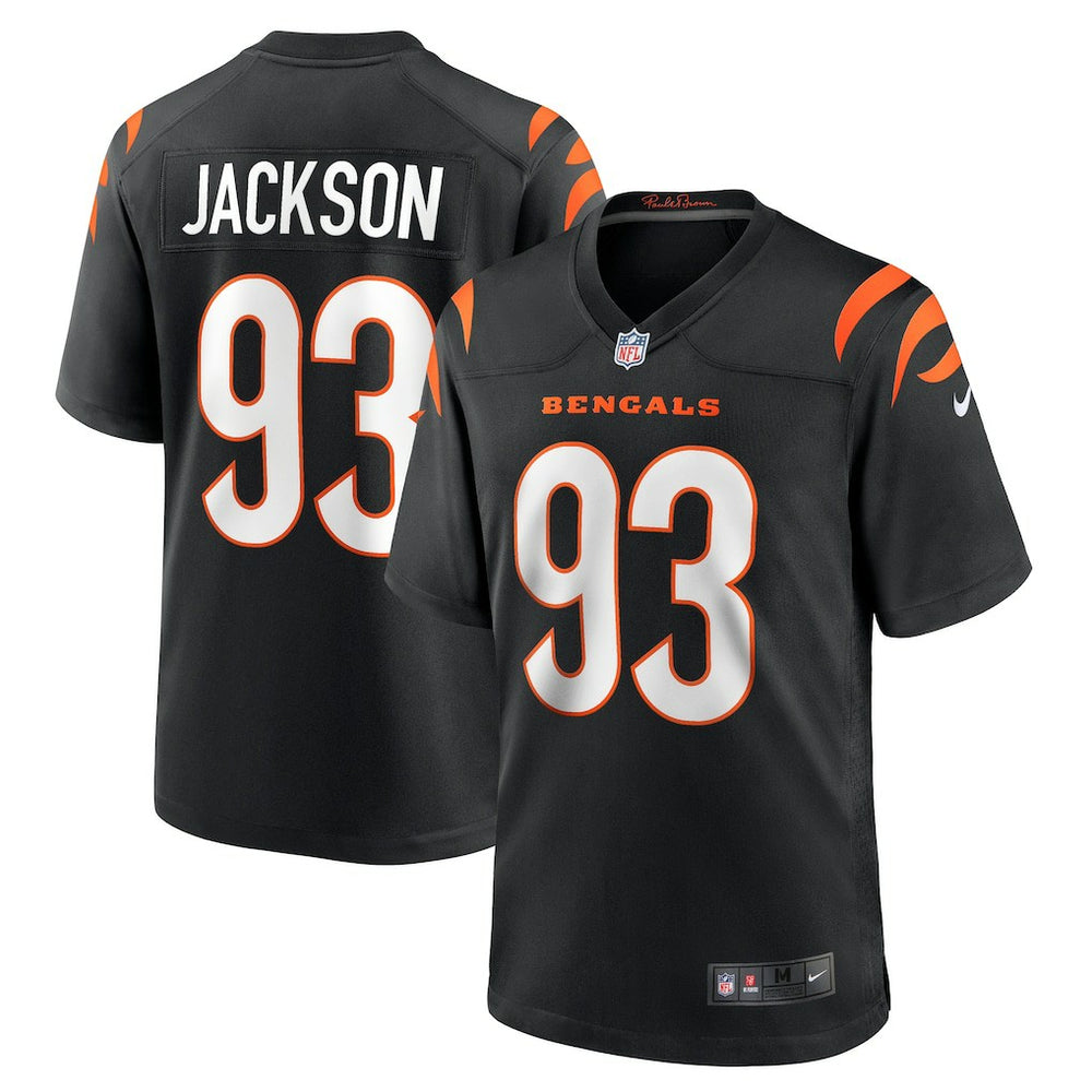 McKinnley Jackson Cincinnati Bengals Game Jersey Black - Nike