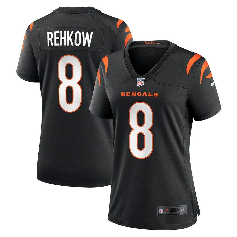 Ryan Rehkow Cincinnati Bengals Women's Game Jersey Black - Nike