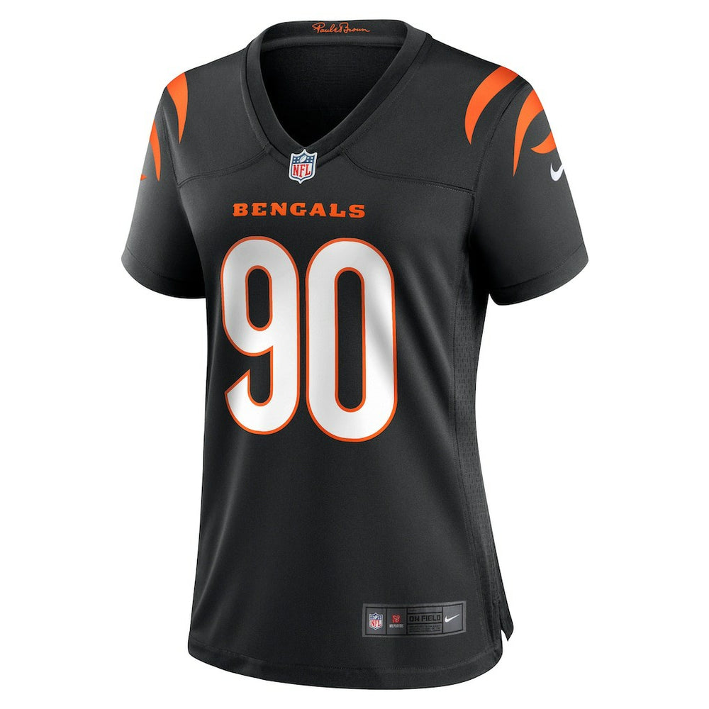 Kris Jenkins Jr. Cincinnati Bengals Women's Game Jersey Black - Nike
