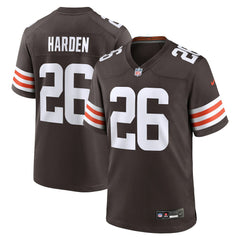 Myles Harden Cleveland Browns Team Game Jersey Brown - Nike