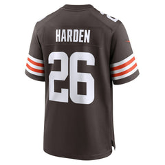 Myles Harden Cleveland Browns Team Game Jersey Brown - Nike