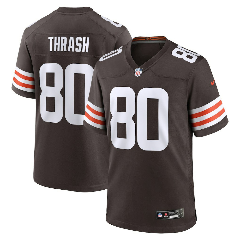 Jamari Thrash Cleveland Browns Team Game Jersey Brown - Nike