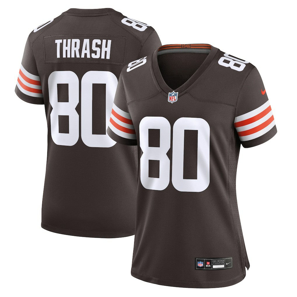 Jamari Thrash Cleveland Browns Women's Game Jersey Brown - Nike