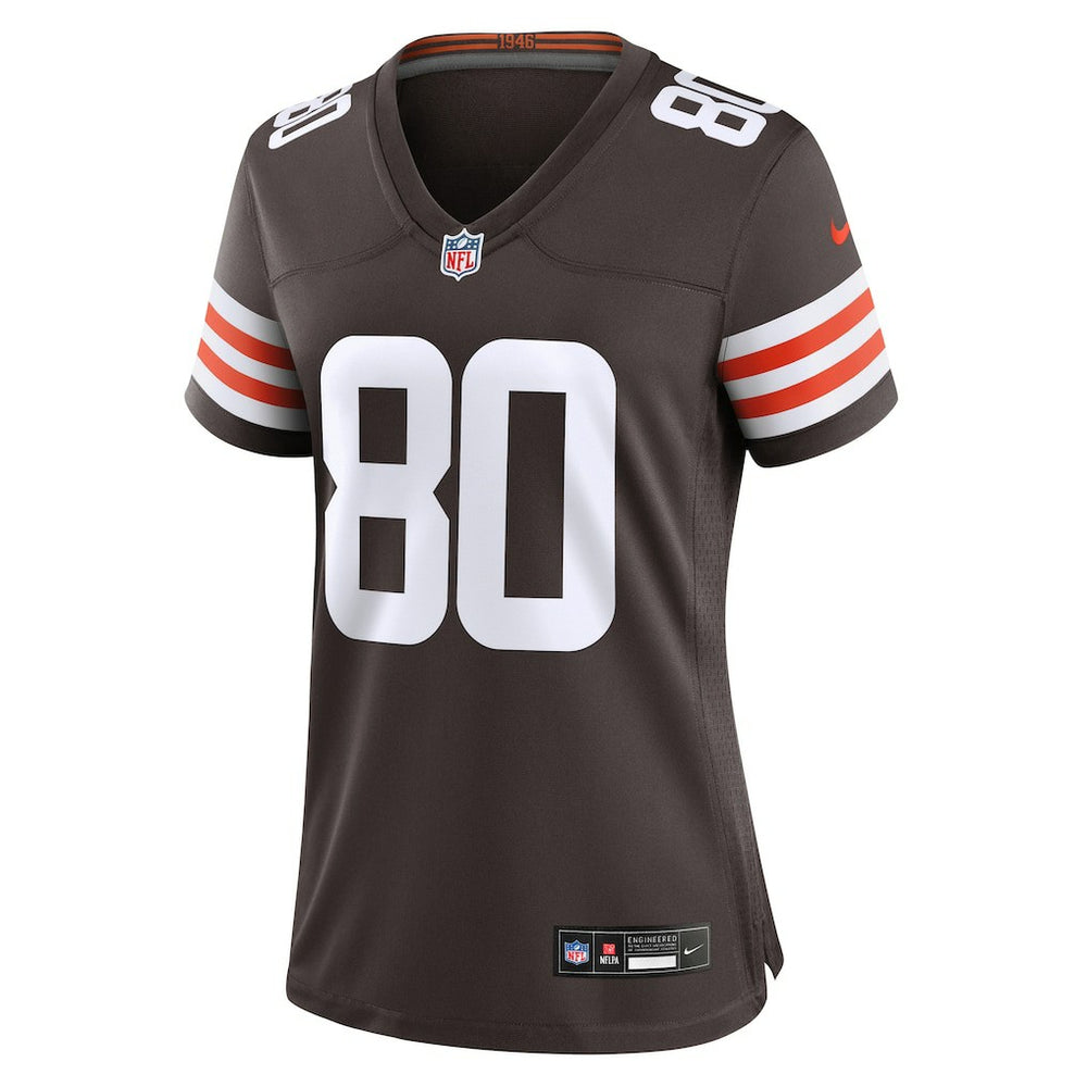 Jamari Thrash Cleveland Browns Women's Game Jersey Brown - Nike