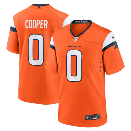 Jonathon Cooper Denver Broncos Team Game Jersey - Orange | NFL Jerseys