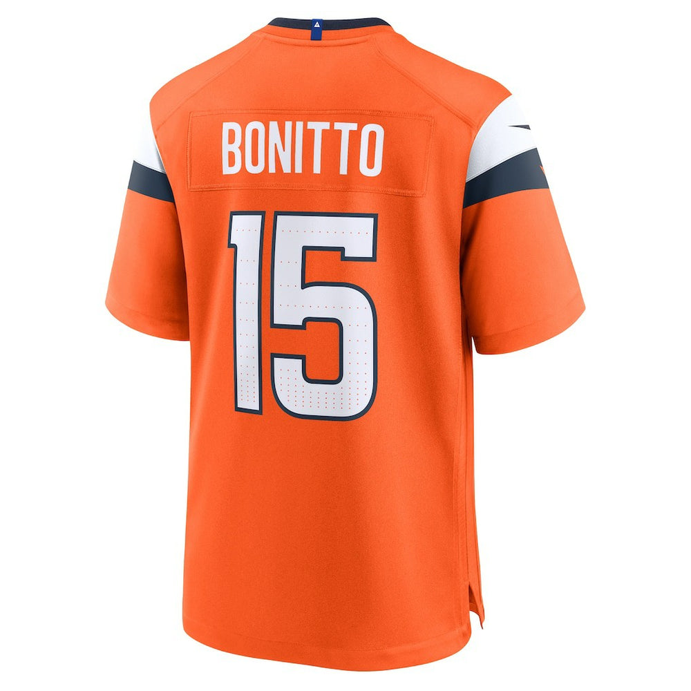 Nik Bonitto Denver Broncos Team Game Jersey Orange - Nike