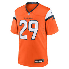 Ja'Quan McMillian Denver Broncos Team Game Jersey Orange - Nike