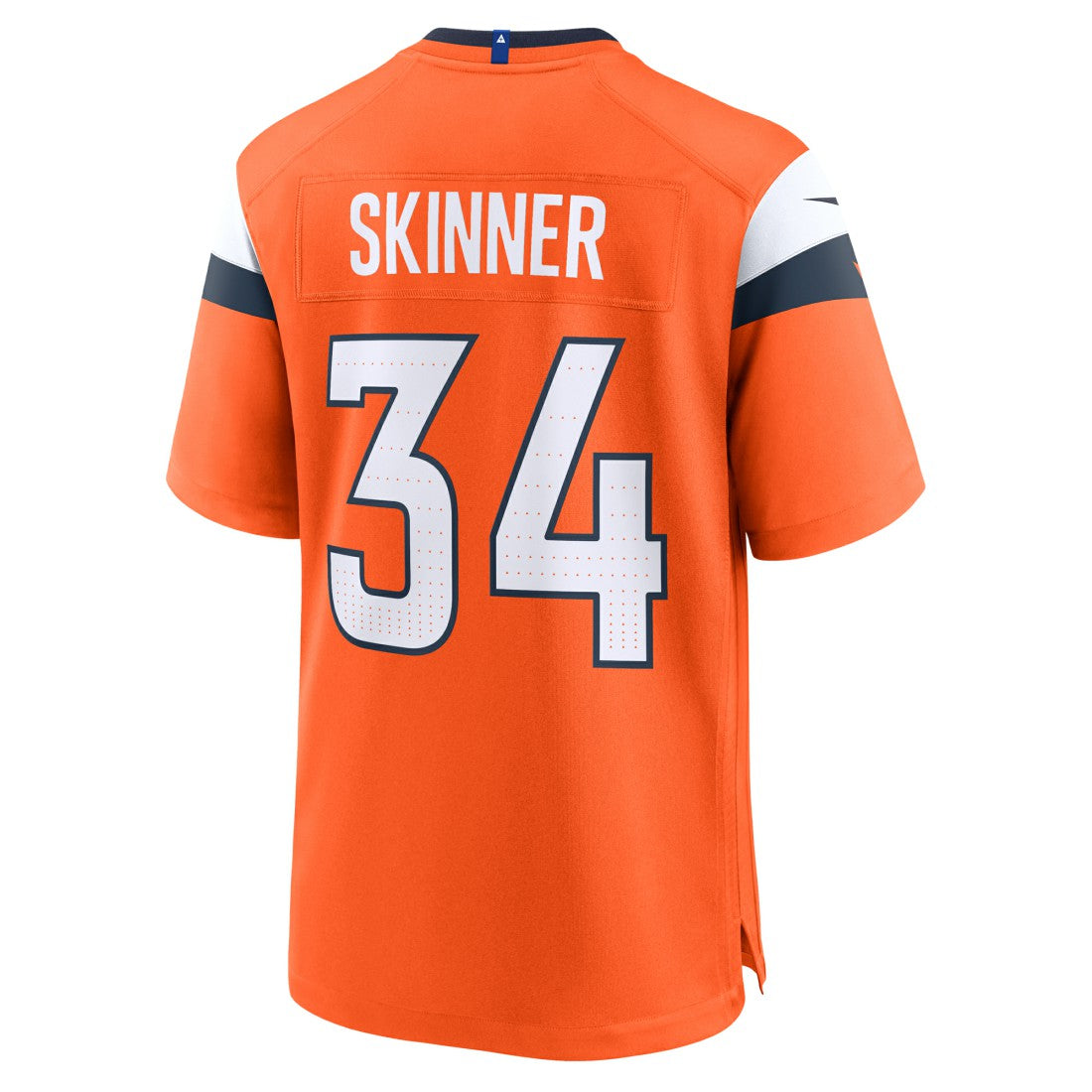 JL Skinner Denver Broncos Team Game Jersey Orange - Nike