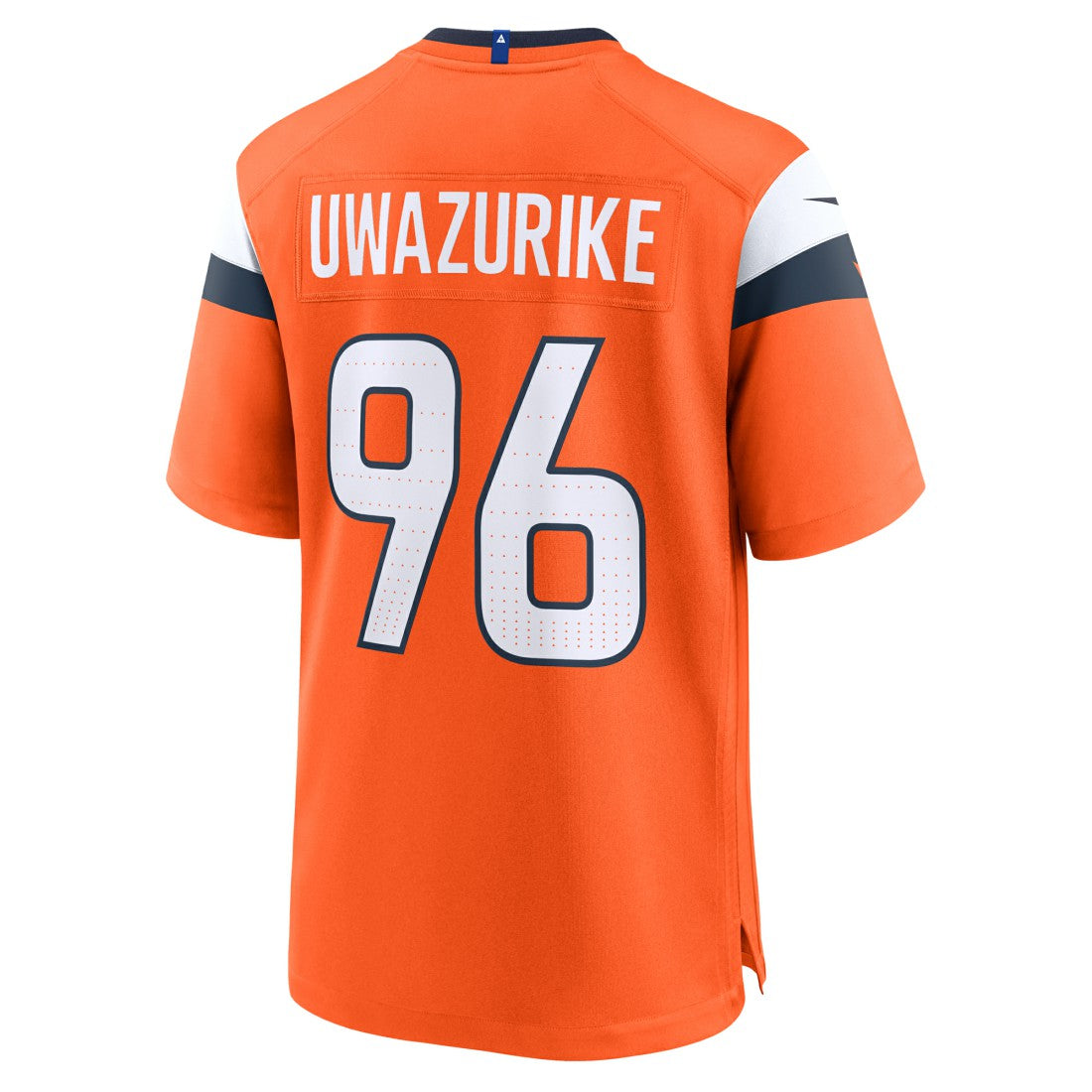 Eyioma Uwazurike Denver Broncos Team Game Jersey Orange - Nike