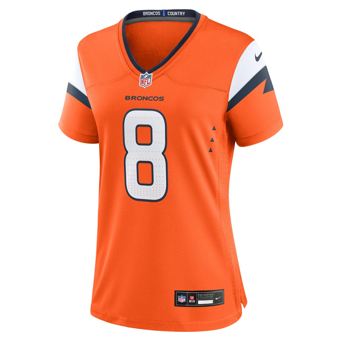 Jarrett Stidham Denver Broncos Women's Team Game Jersey Orange - Nike