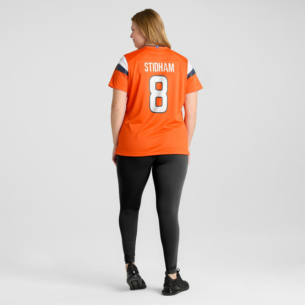 Jarrett Stidham Denver Broncos Women's Team Game Jersey Orange - Nike