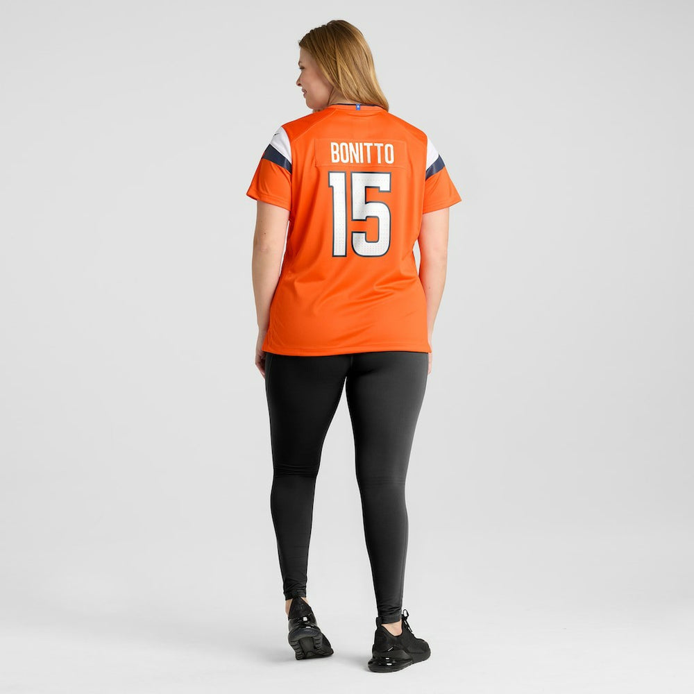 Nik Bonitto Denver Broncos Women's Team Game Jersey Orange - Nike