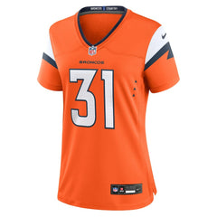 Kris Abrams-Draine Denver Broncos Women's Team Game Jersey Orange - Nike