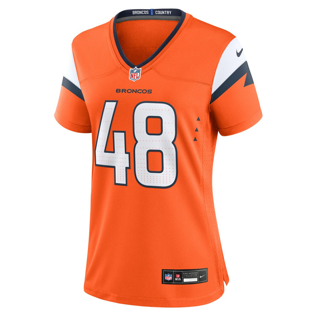 Mitchell Fraboni Denver Broncos Women's Team Game Jersey Orange - Nike
