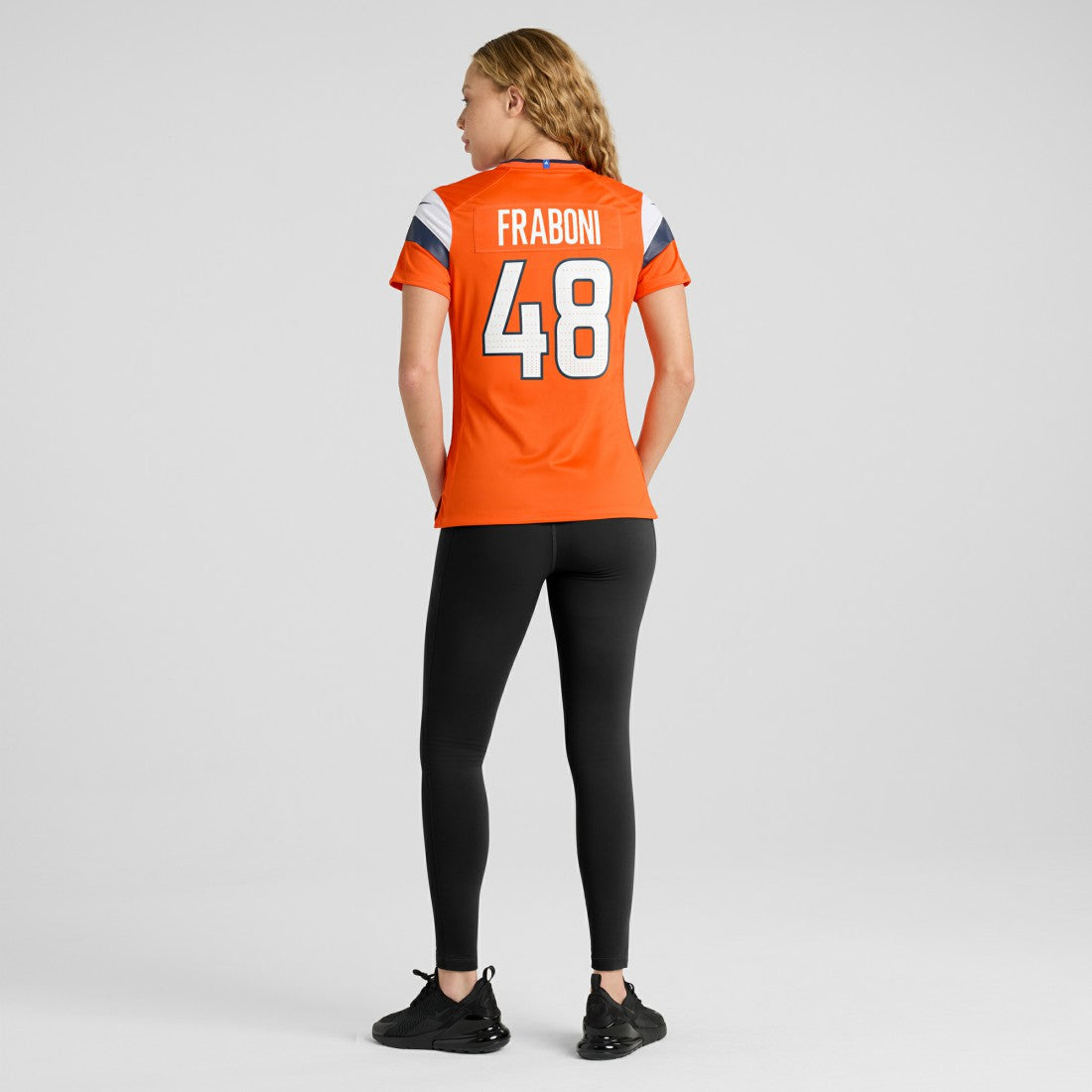 Mitchell Fraboni Denver Broncos Women's Team Game Jersey Orange - Nike