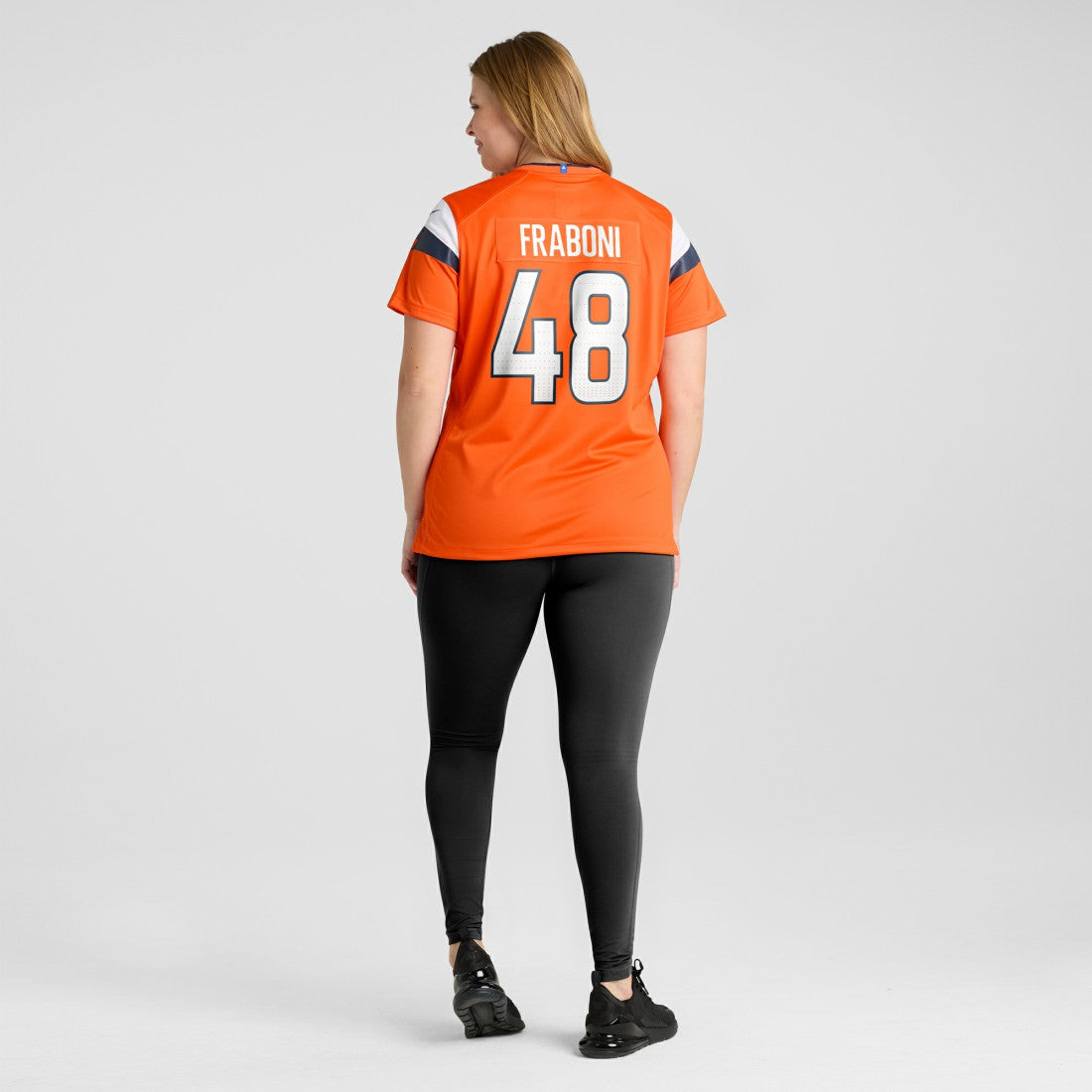Mitchell Fraboni Denver Broncos Women's Team Game Jersey Orange - Nike