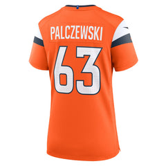 Alex Palczewski Denver Broncos Women's Team Game Jersey Orange - Nike