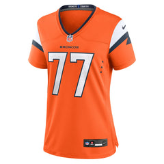 Quinn Meinerz Denver Broncos Women's Team Game Jersey Orange - Nike