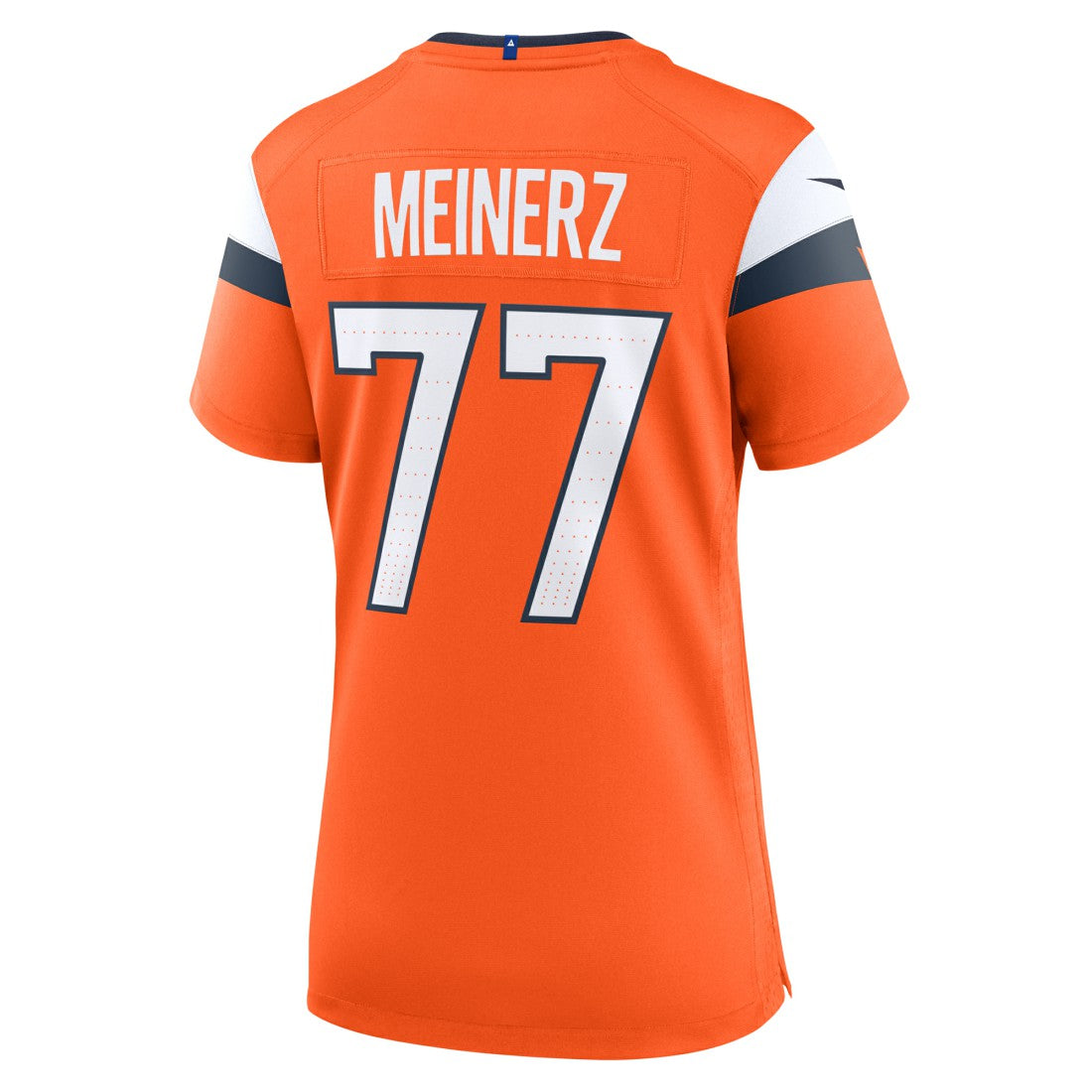 Quinn Meinerz Denver Broncos Women's Team Game Jersey Orange - Nike