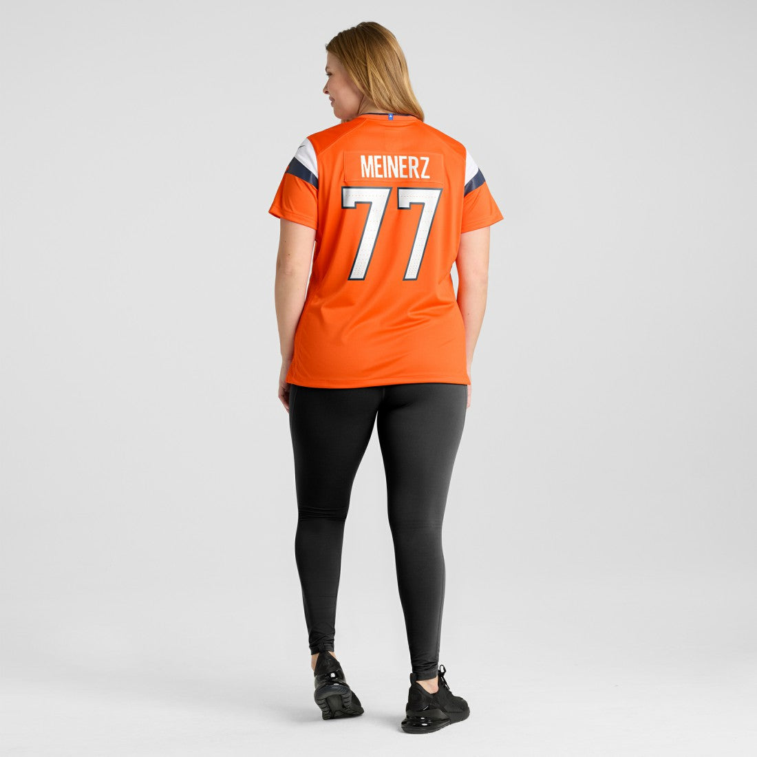 Quinn Meinerz Denver Broncos Women's Team Game Jersey Orange - Nike