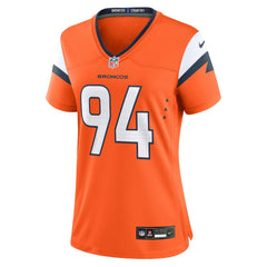 Jordan Jackson Denver Broncos Women's Team Game Jersey Orange - Nike