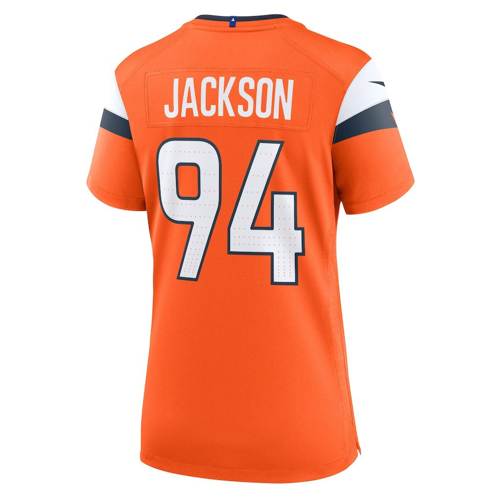 Jordan Jackson Denver Broncos Women's Team Game Jersey Orange - Nike