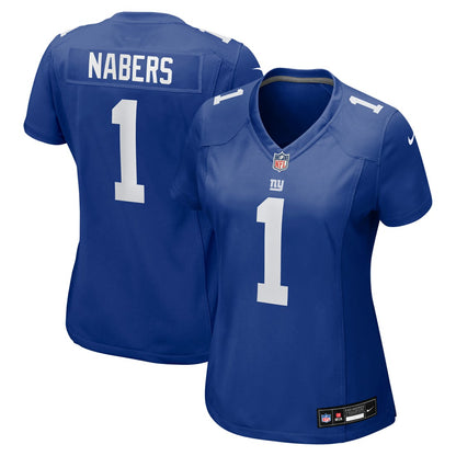 Malik Nabers New York Giants Women's Game Jersey - Royal | NFL Jerseys