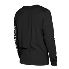 New Era - Boston Celtics Old School Sport Long Sleeve T-Shirt - Black