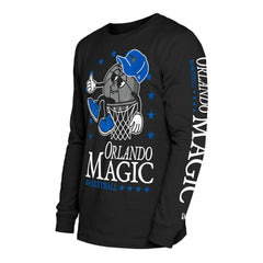 New Era - Orlando Magic Old School Sport Long Sleeve T-Shirt - Black
