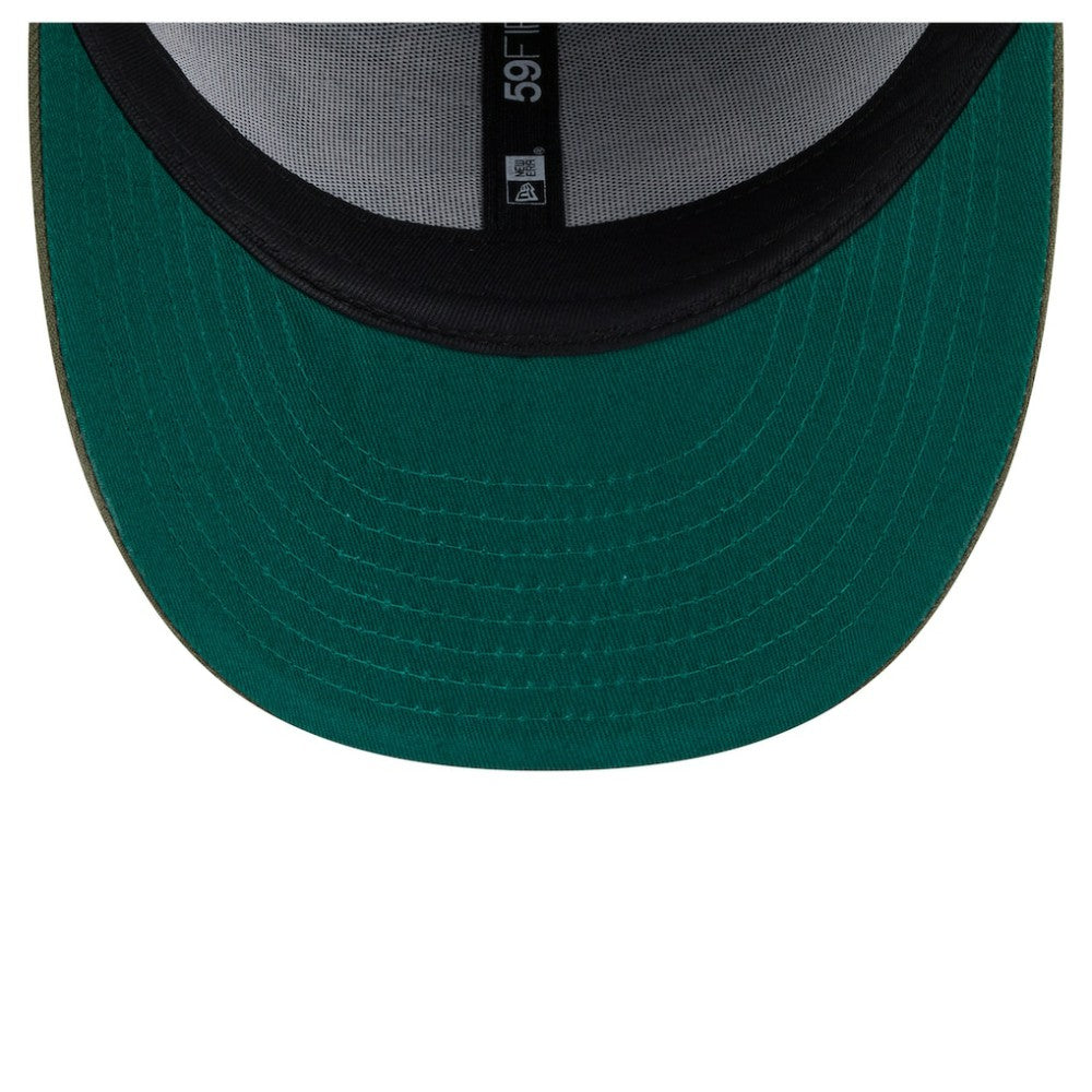 Los Angeles Kings - New Era Tonal Florals 59FIFTY Fitted Hat Olive