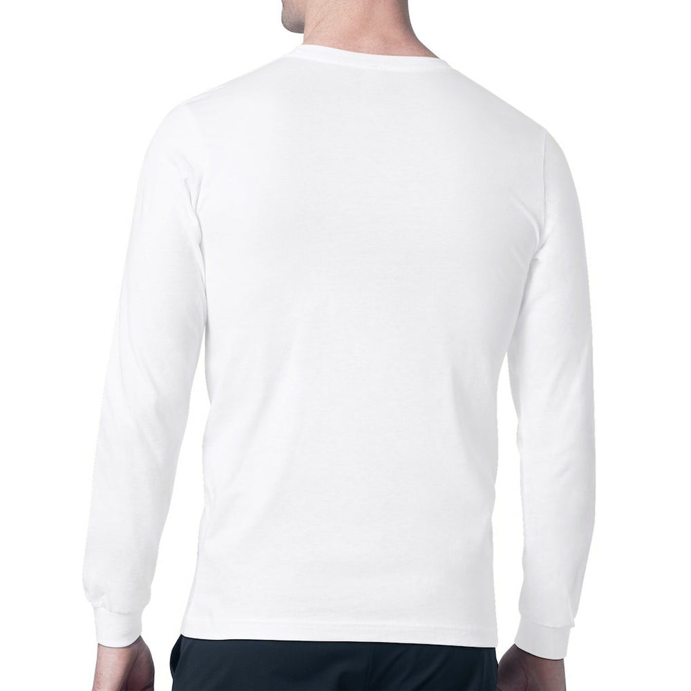 Jacksonville Jaguars Starter Retro Team Logo Color Scratch Long Sleeve T-Shirt White - NFL
