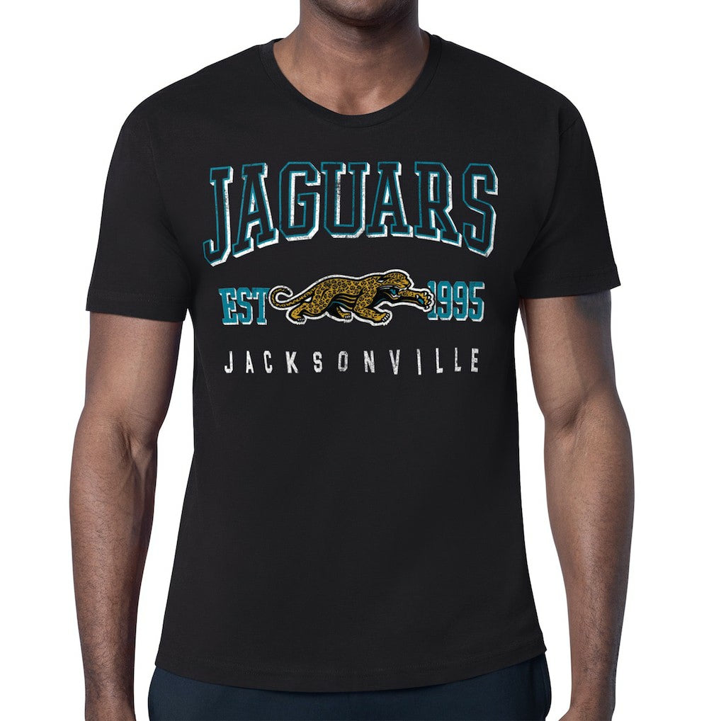Jacksonville Jaguars Starter Retro Team Logo T-Shirt Black - NFL