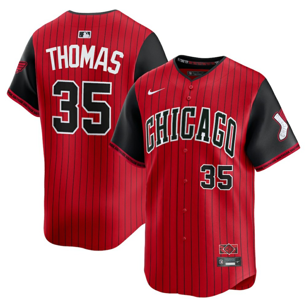 Frank Thomas Chicago White Sox Nike 2025 City Connect Limited Retired Player Jersey Near Me