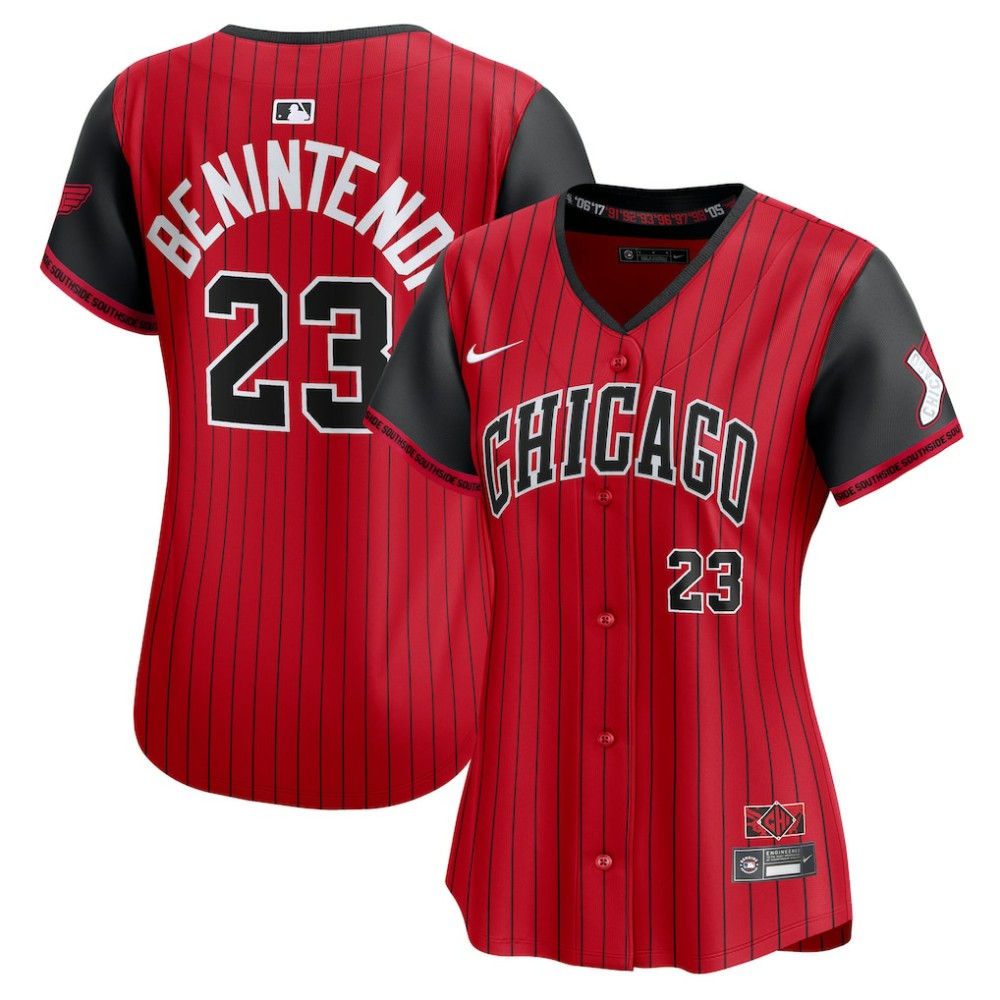 Andrew Benintendi Chicago White Sox Nike Women's 2025 City Connect Limited Player Jersey Sale