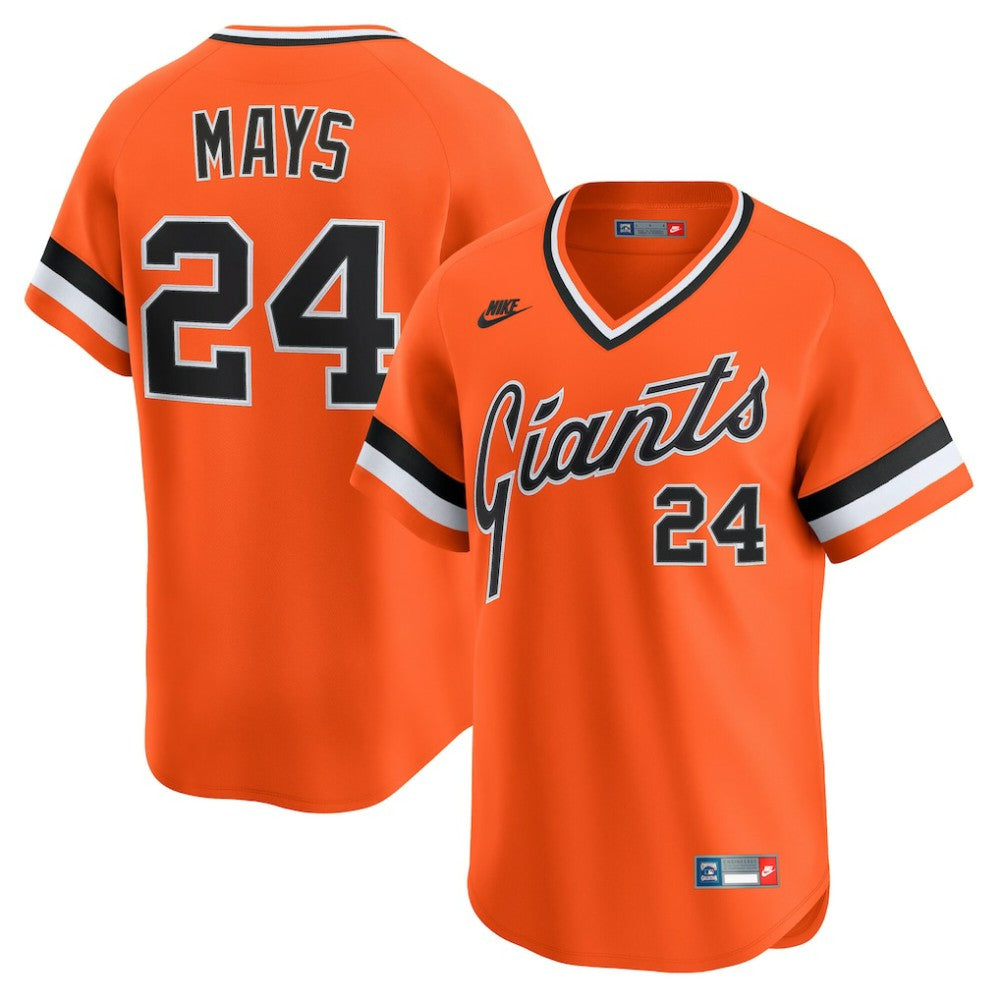 Willie Mays San Francisco Giants Nike Cooperstown Collection Limited Jersey Lifestyle