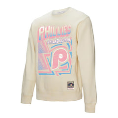 Philadelphia Phillies Mitchell & Ness Sidewalk Sketch Pullover Sweatshirt discount