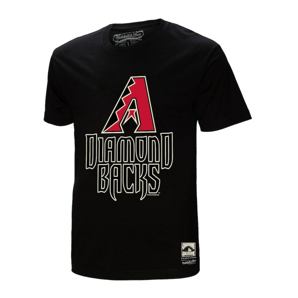 Arizona Diamondbacks Mitchell & Ness Cooperstown Collection Logo T-Shirt On Sale