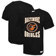 Baltimore Orioles Mitchell & Ness Arched Logo Slub T-Shirt Lifestyle