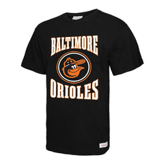 Baltimore Orioles Mitchell & Ness Arched Logo Slub T-Shirt Lifestyle