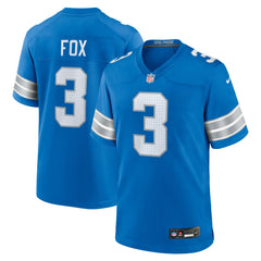 Jack Fox Detroit Lions Team Game Jersey Blue - Nike
