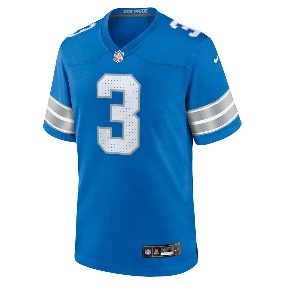 Jack Fox Detroit Lions Team Game Jersey Blue - Nike