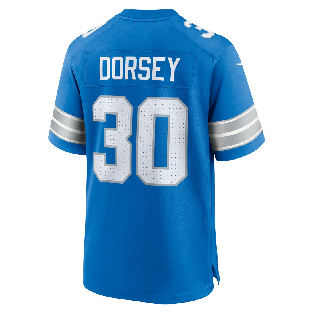 Khalil Dorsey Detroit Lions Team Game Jersey Blue - Nike