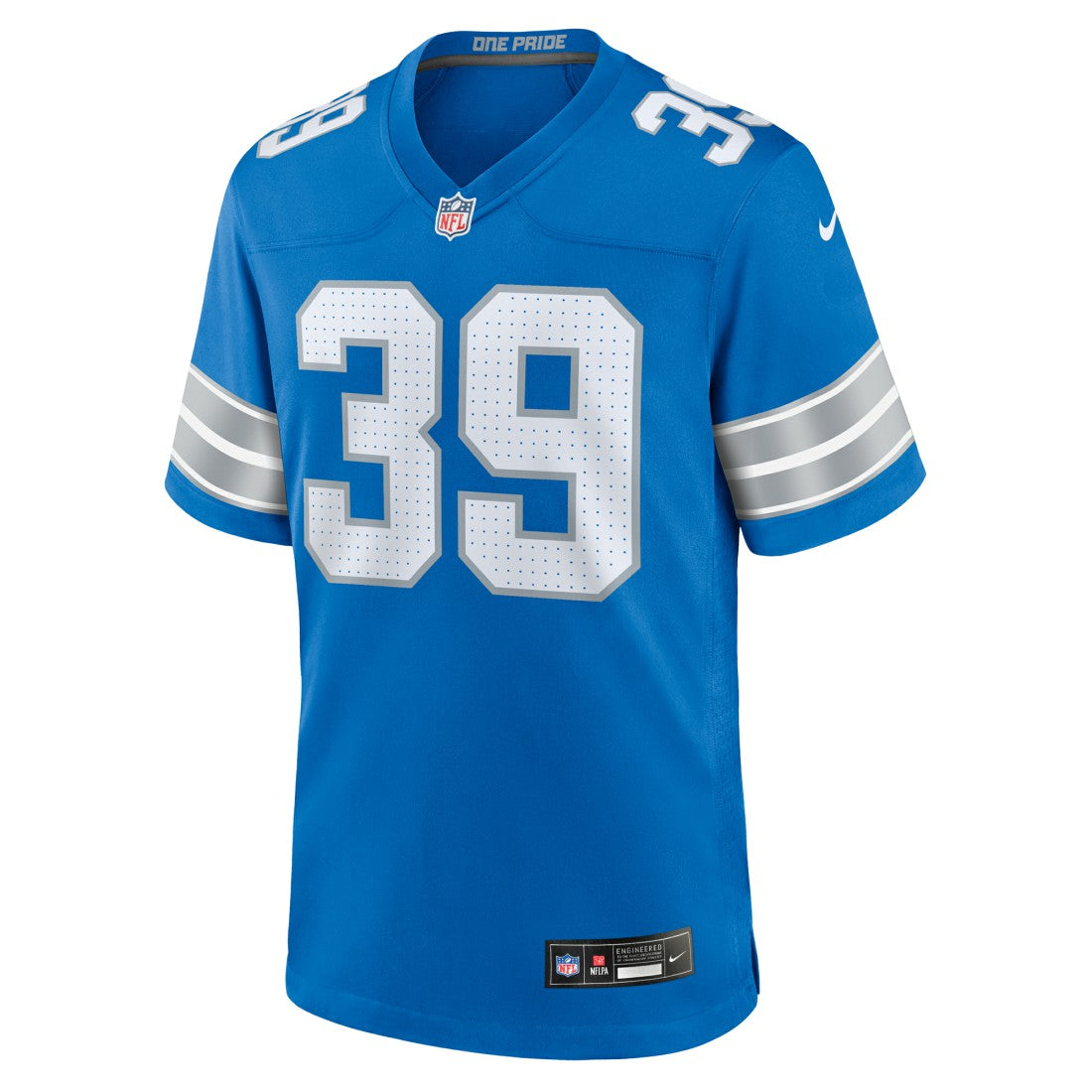 Jake Bates Detroit Lions Team Game Jersey Blue - Nike