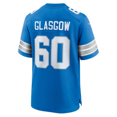 Graham Glasgow Detroit Lions Team Game Jersey Blue - Nike