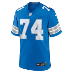 Kayode Awosika Detroit Lions Team Game Jersey Blue - Nike