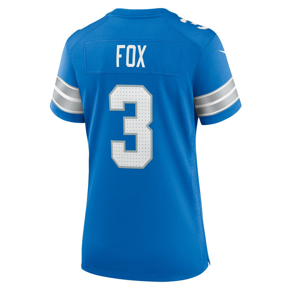 Jack Fox Detroit Lions Women's Team Game Jersey Blue - Nike