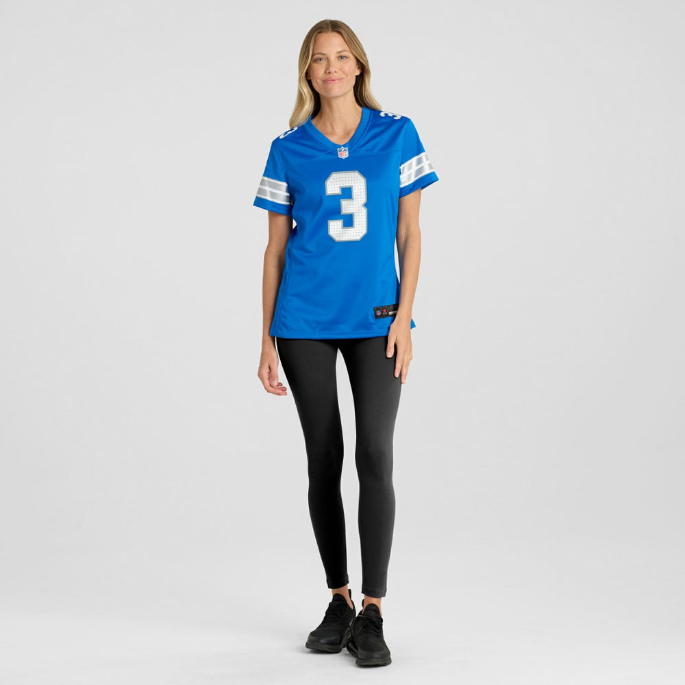 Jack Fox Detroit Lions Women's Team Game Jersey Blue - Nike