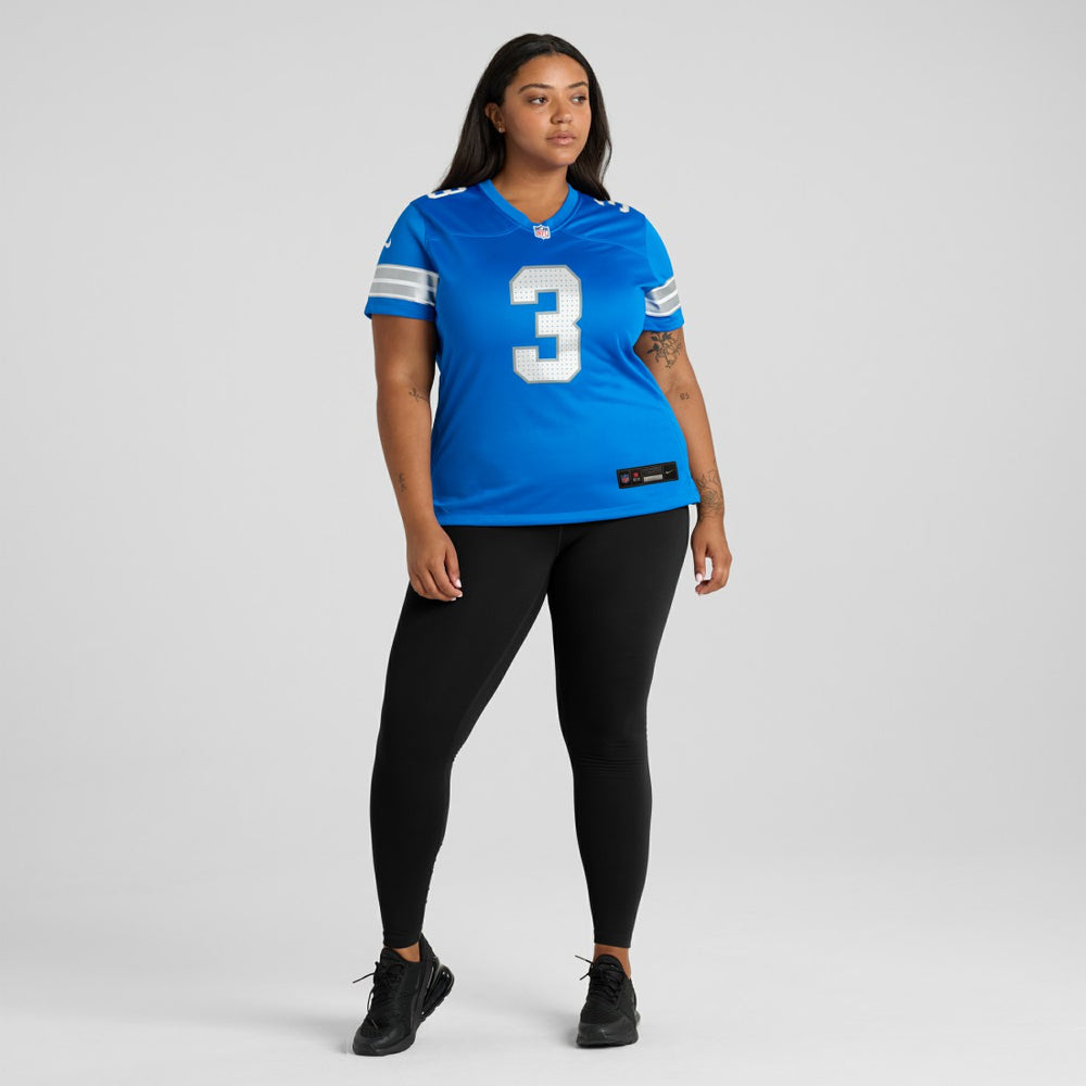 Jack Fox Detroit Lions Women's Team Game Jersey Blue - Nike